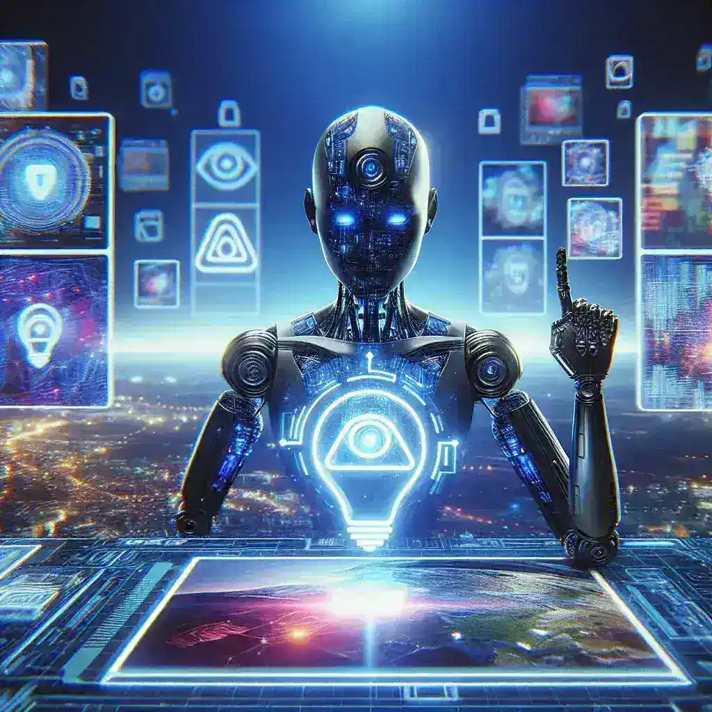 "AI-powered thumbnail generator interface showcasing customizable design options for digital content creation, emphasizing innovative technology and user-friendly features."