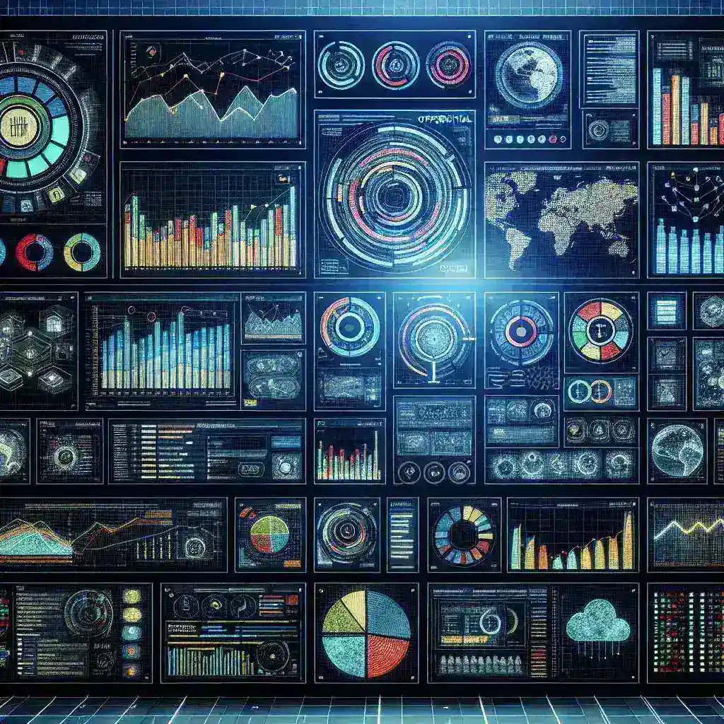 "Open-source DevOps dashboard showcasing real-time monitoring and visualization tools for effective team collaboration and performance tracking."