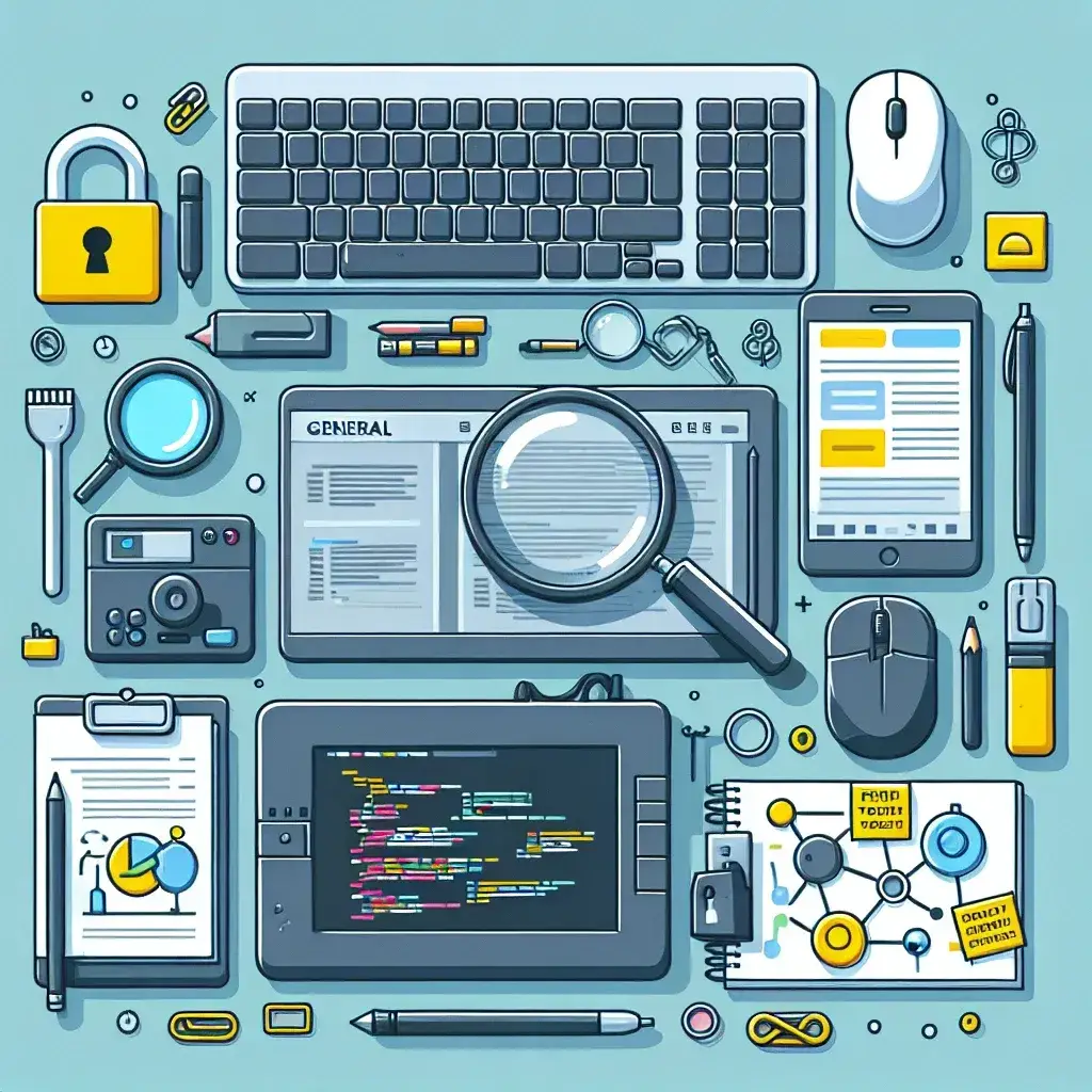 "Developer reviewing essential tools for building custom authentication flows, showcasing coding environment and tools for enhanced security and user experience."